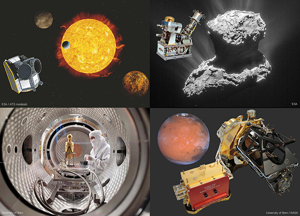Titleimage: Space Research & Planetary Sciences (WP)
